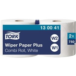 Rengøringspapir tork 420 hvid pak 2 stk