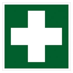 Pictogram seco sp096srp-200x200 plast grøn, hvid
