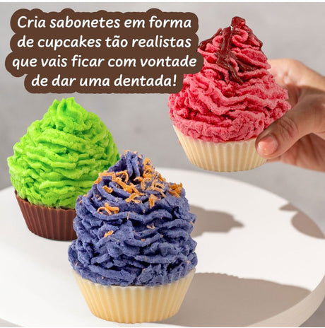 Science 4 you science4you cupcake-sæt – kreativt hobbysæt med forme, toppings og instruktioner – til teenagere