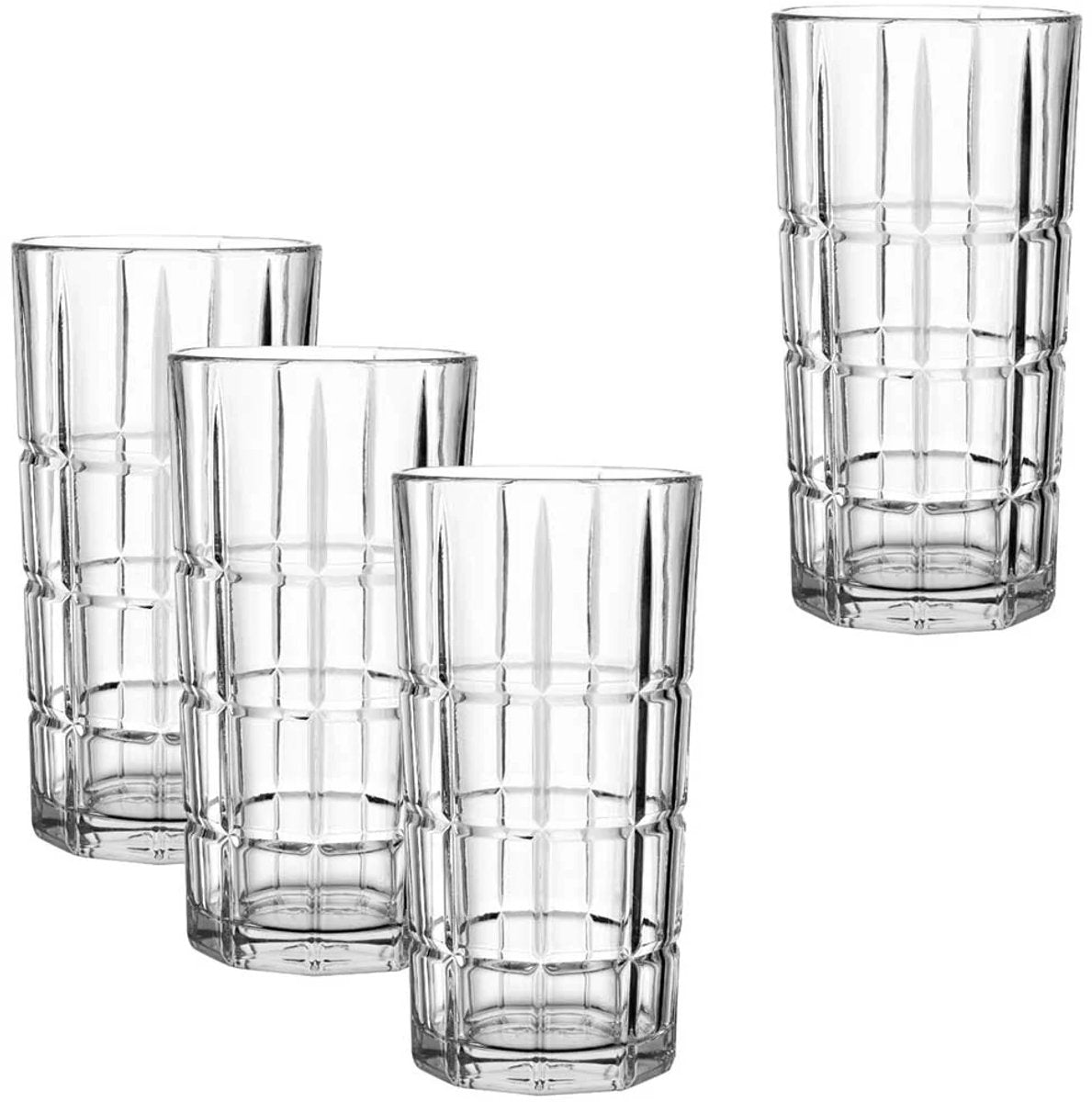 Leonardo spiritii nova long drink glas 400ml - sæt 4
