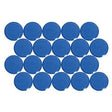Whiteboard magneter maul 6177135 blå pakke med 20 stk