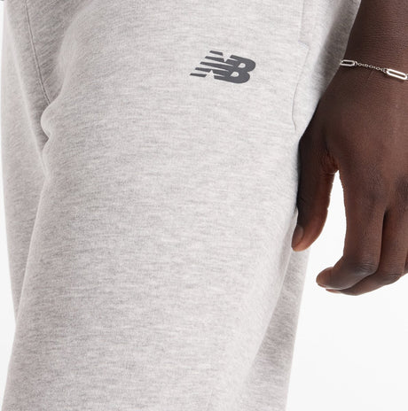 New balance sport fleece joggerbukser til mænd - atletisk grå