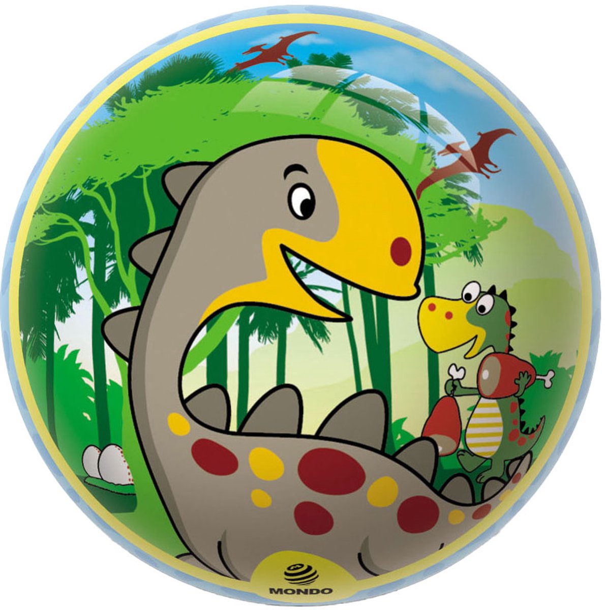Unice toys mondo decor ball dino, 14cm