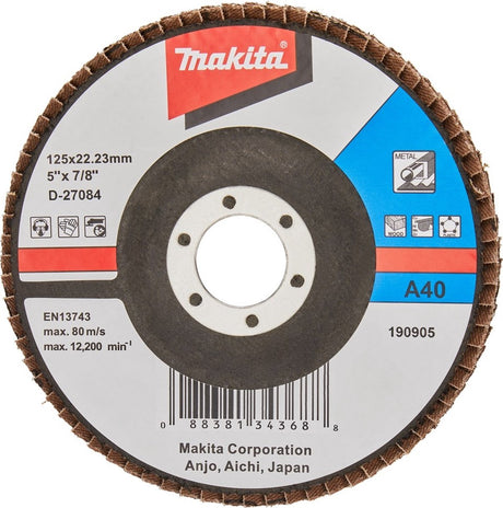Makita d-27084 klapskive diameter 125 mm 1 stk.