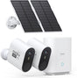 Aosu solarcam system max - 2 sikkerhedskameraer - 2k opløsning - solenergi - trådløs - 32GB