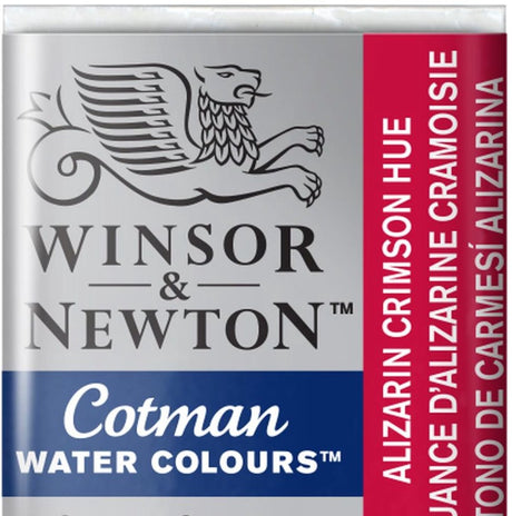 Winsor Newton Cotman akvareller vandbaseret maling rød 1 stk.