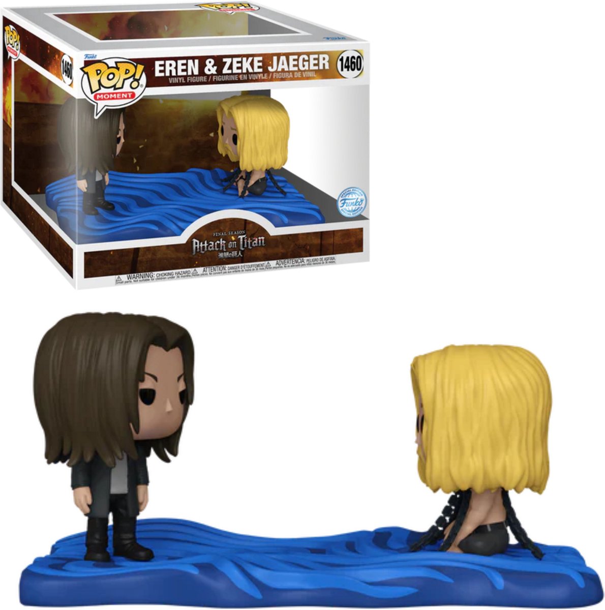 Funko pop! Attack on Titan - Eren Zeke Jaeger Moment Exclusive