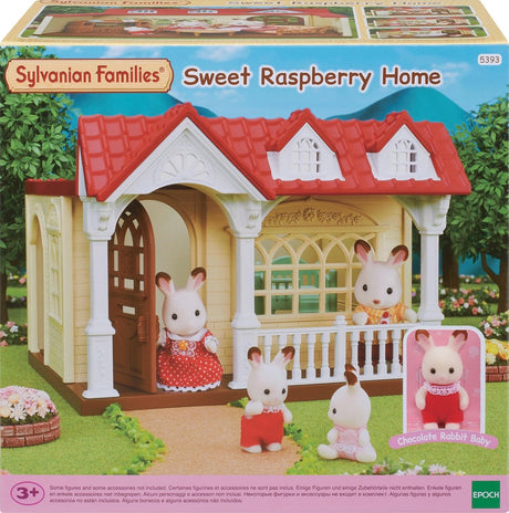 Sylvanian families 5393 søde hindbærhus
