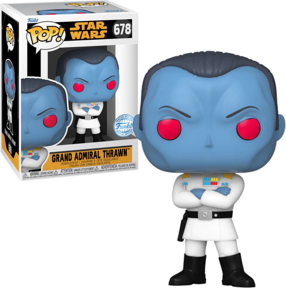Funko pop! star wars - grand admiral smidt eksklusivt