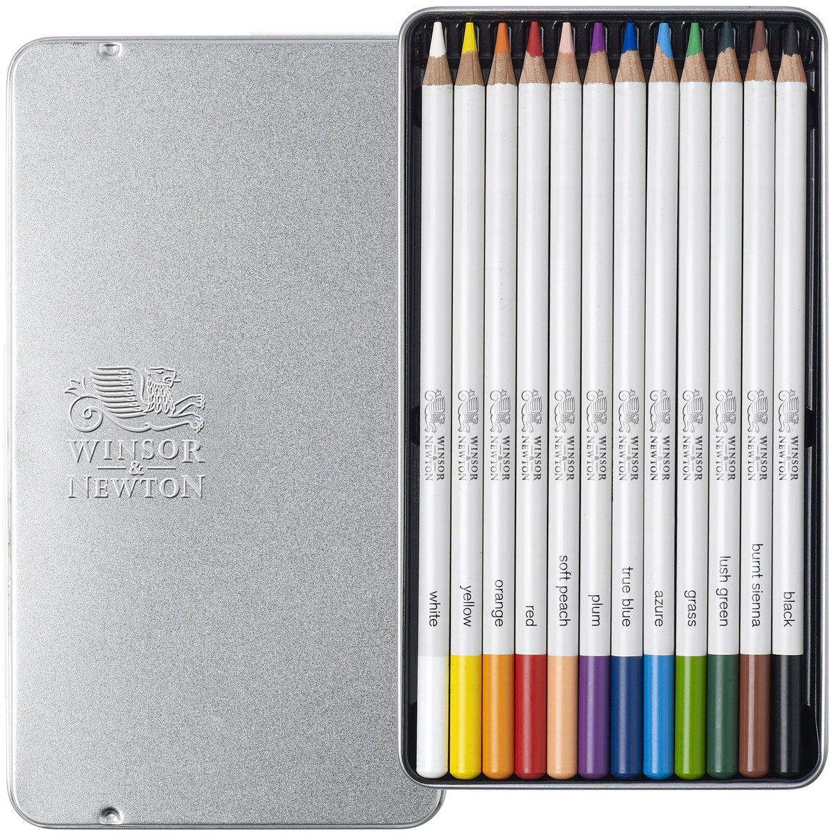 Winsor newton studio kollektion 12 bløde tykkerne akvarelblyanter