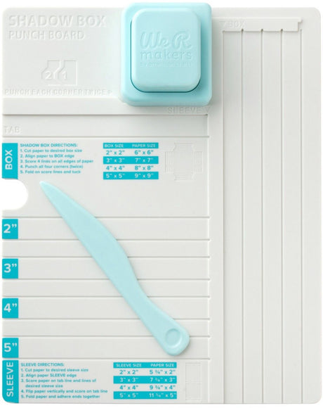 We r makers shadow box punch board - vi r