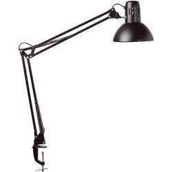 Maul study bureaulamp - metaal - zwart - e27 fitting - verstelbare arm - tafellamp met klem