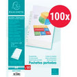 Vis poser exacompta 5100e gennemsigtig polypropylen a4