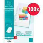 Vis poser exacompta 5100e gennemsigtig polypropylen a4