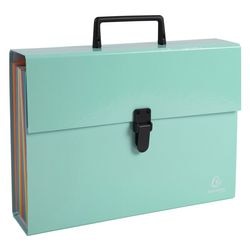Sorteringsmappe exacompta 56763e a4 pastelgrøn