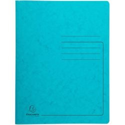 Mappe med fjer exacompta 240236e a4 turkis