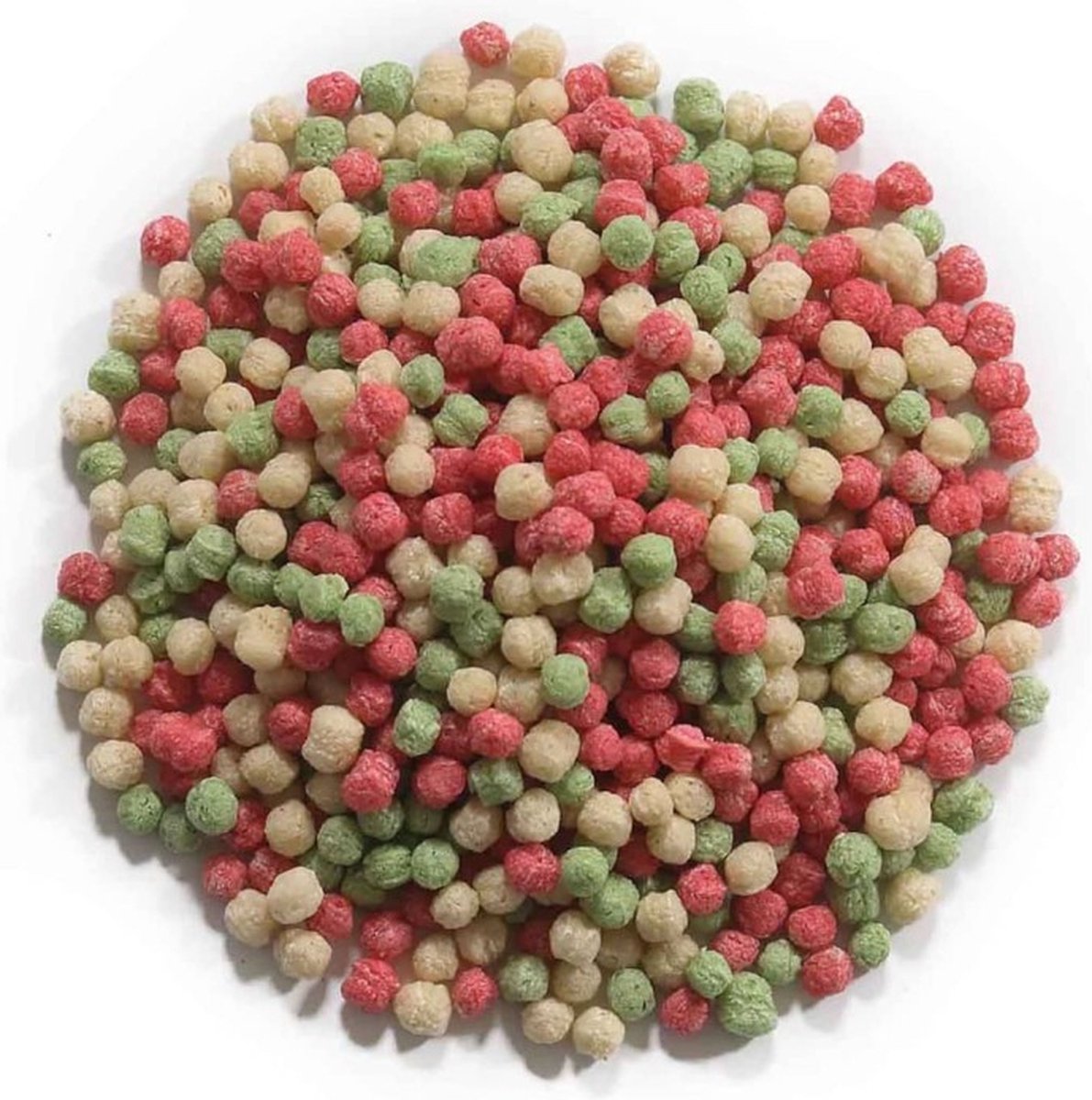 Ubbink - fiskeblanding - fiskefoder - flerfarvede piller 15l - 4mm - fuldfoder - flydende