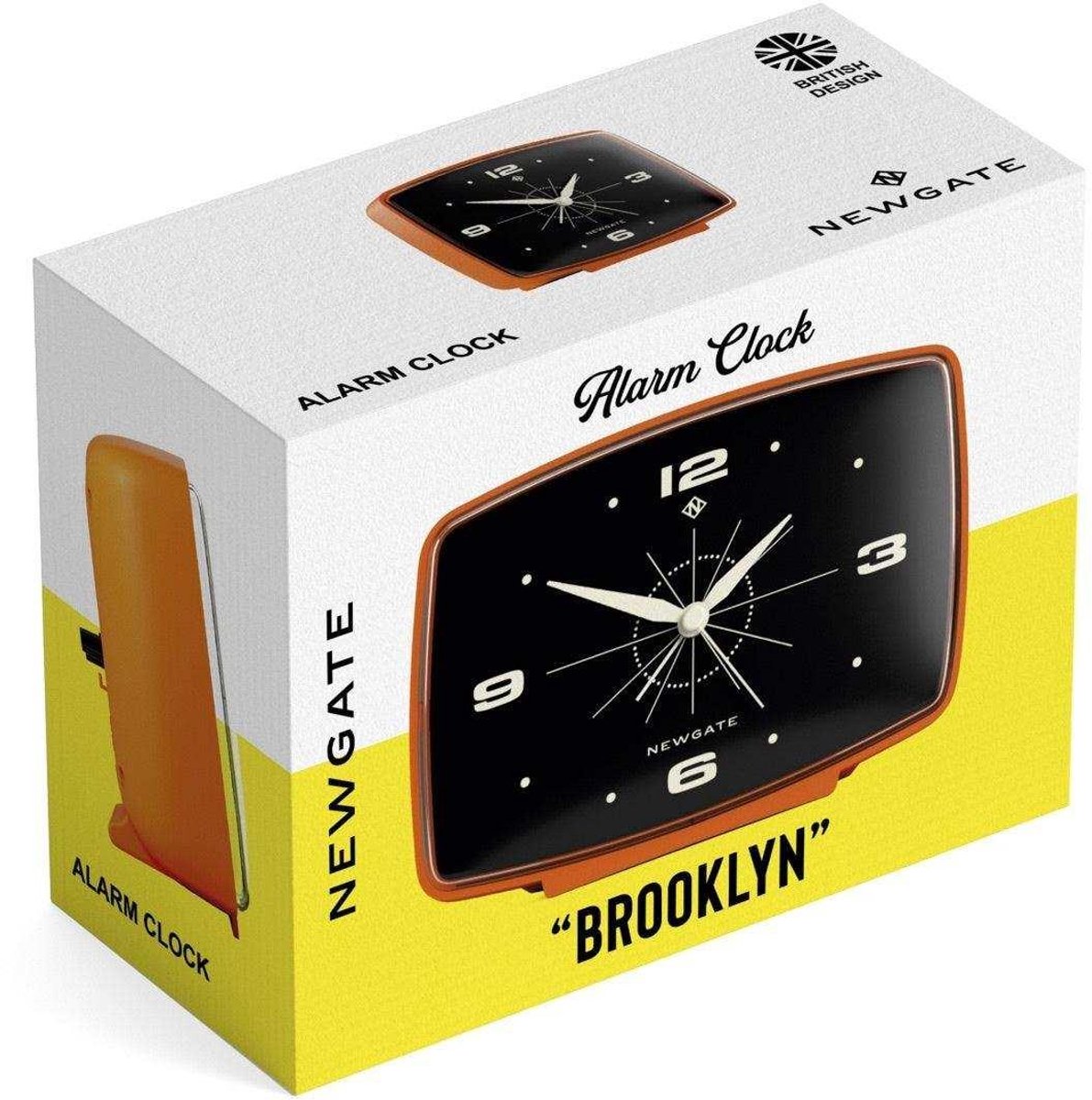 Newgate Brooklyn - vækkeur - orange