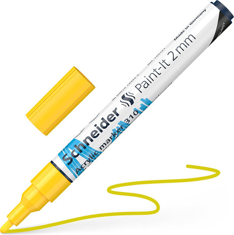 Schneider skriveredskaber schneider akryl tusch - paint-it 310 - 2mm - gul - s-120105