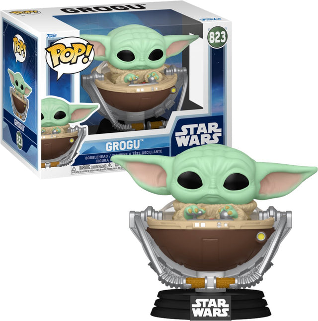 Funko star wars grogu vinyl figur 823 unisex pop! - neutral - standard