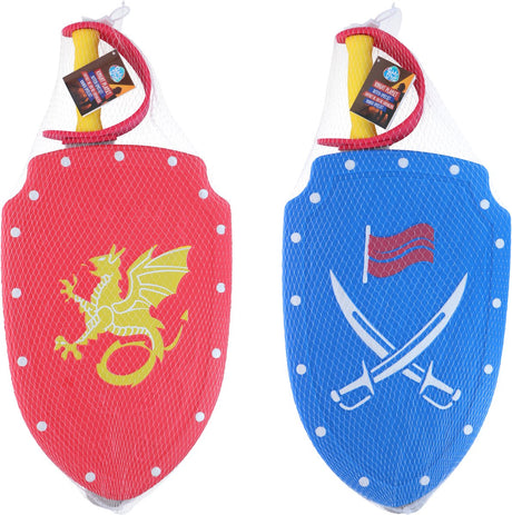 Eddy toys ridder speelset - 58688 - ridder speelgoed met schild en zwaard - speelset vanaf 3 jaar - 1 willekeurige kleur