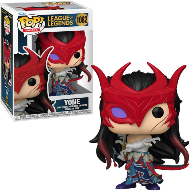 Funko pop-spil: league of legends - yone pop #1082