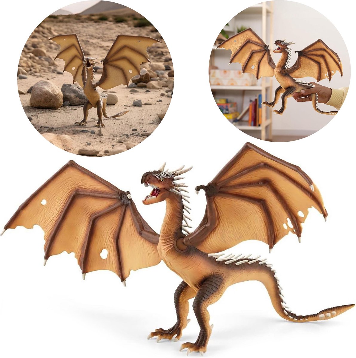Schleich troldmandsverden - ungarsk hornhale - ungarsk hornhale - harry potter - 13989