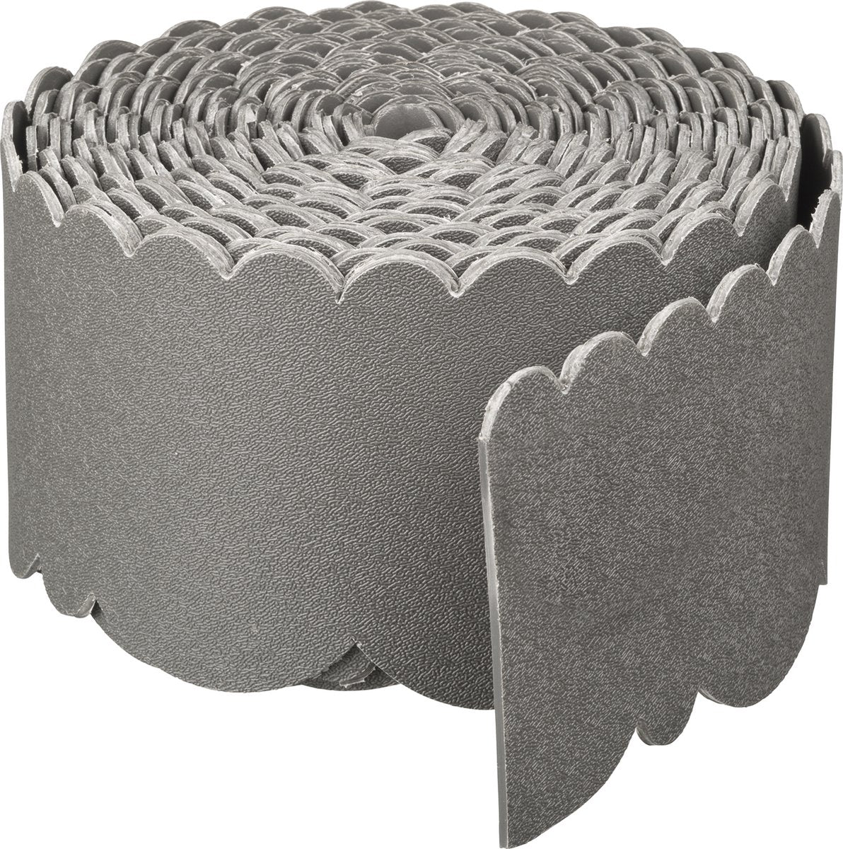 Natur - dekorativ kant på rulle - 13cm x 12m - 3mm tyk - fleksibel - sengekant
