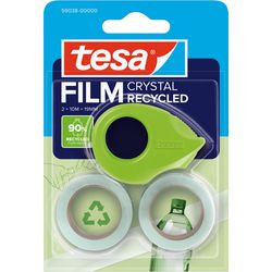 Selvklæbende tapeholder sæt tesa mini dispenser gennemsigtig 27 mm x 19 mm x 140 mm