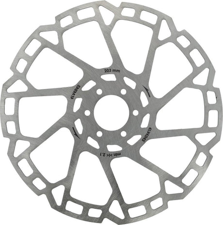 Elvedes bremseskive 203mm seks-huls 2,3mm