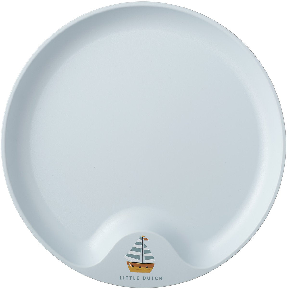 Mepal mio børnetallerken little dutch - mikroovnsikker - med håndtag - børneservice - sailors bay