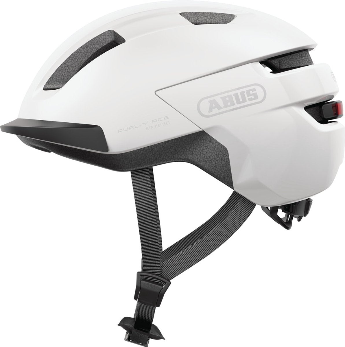 Abus pedelec vrang ace polar hvid - str. l.