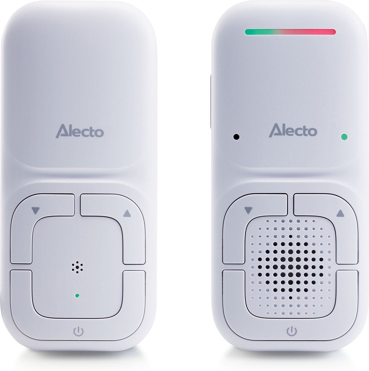 Alecto babyalarm - audio babyalarm - fuld øko dect - lang standby tid - dbx130 - hvid