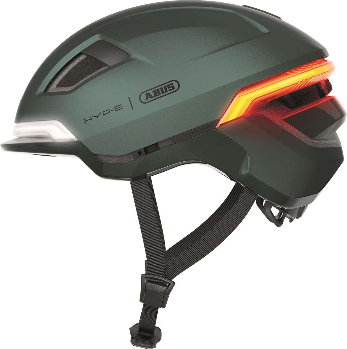 Abus hjelm hyp-e jungle green s 51-55cm