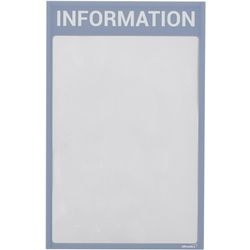 Displayramme ultradex information a4 grå