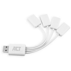 Act USB-hub hvid