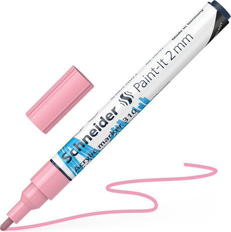 Schneider skriveredskaber schneider akryl tusch - paint-it 310 - 2mm - pastel pink - s-120129
