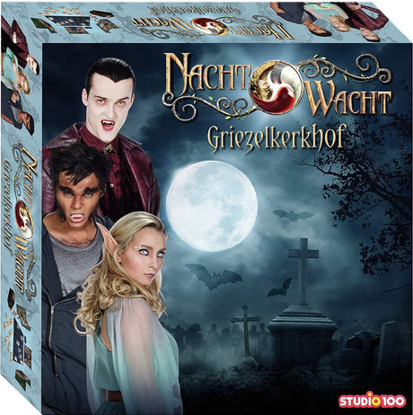 Night Watch brætspil - rædselskirkegården - 2 til 3 spillere