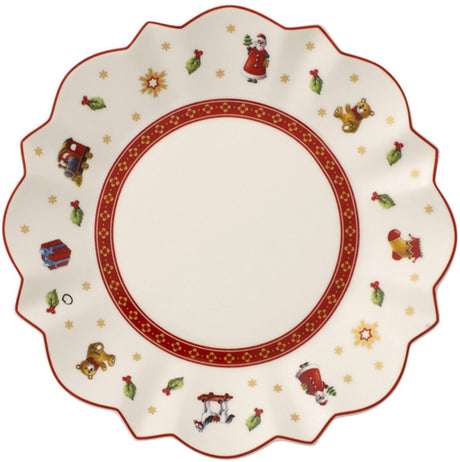 Villeroy boch toy's delight gebaksbord - 17 cm - wit