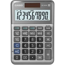 Regnemaskine Casio MS-100FM grå 10 cifre