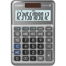 Casio lommeregner MS-120FM grå 12 cifre
