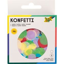 Confetti folia børnepapir multifarvet