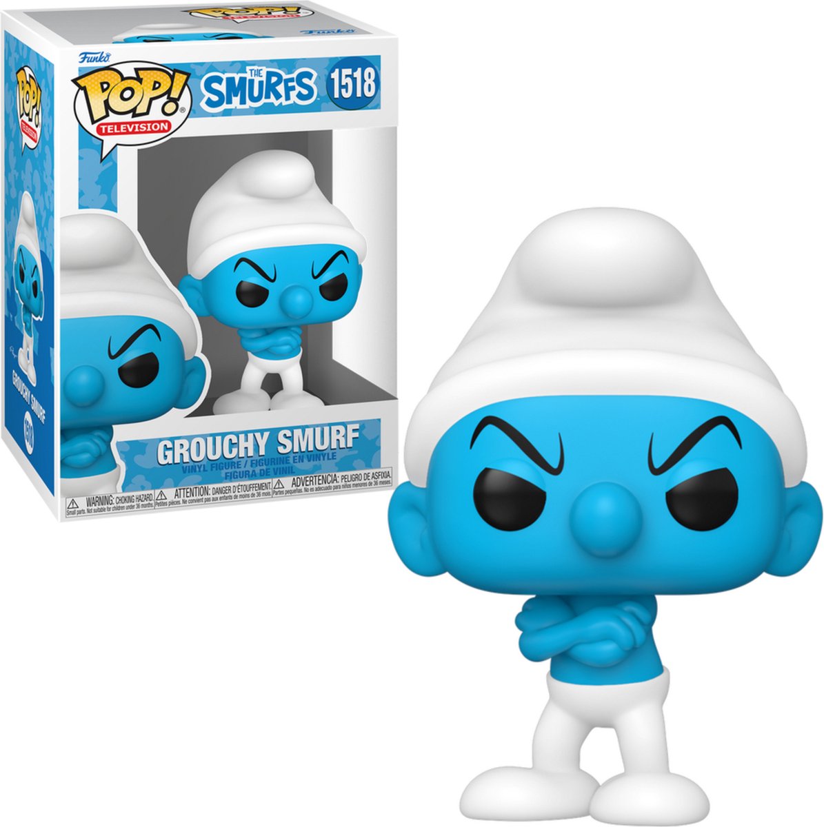 Funko pop! fjernsyn: smølferne - sur smølf #1518
