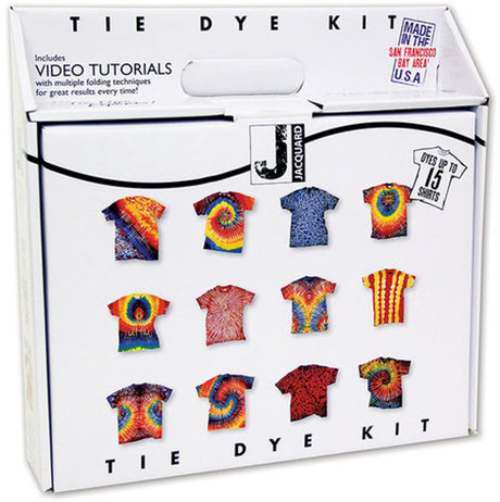 Jacquard tie-dye sæt groot primair 2 - kreativt speelgoedpakket.