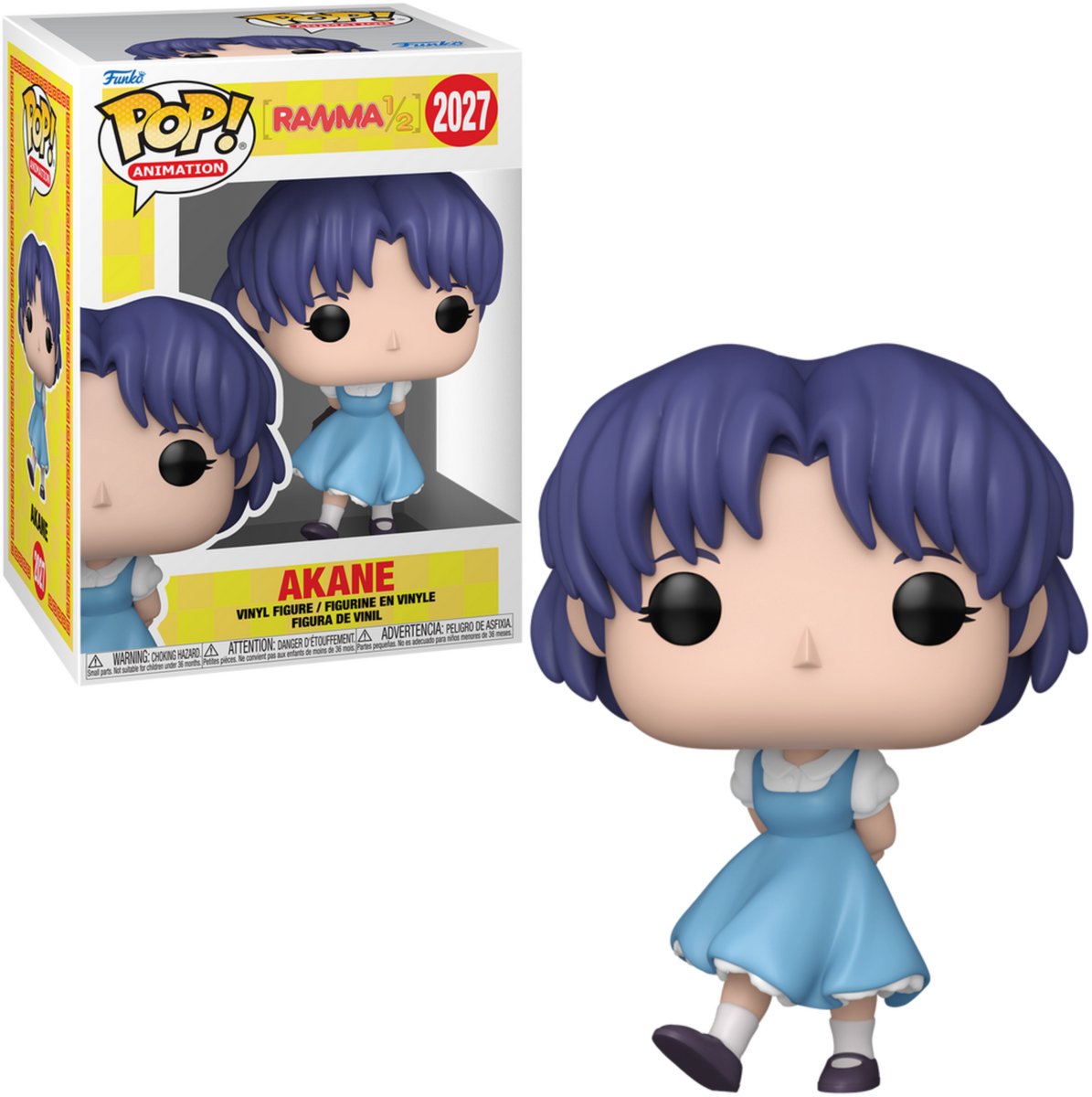 Funko ranma 1 2 akan vinyl figur 2027 unisex pop! - neutral - standard