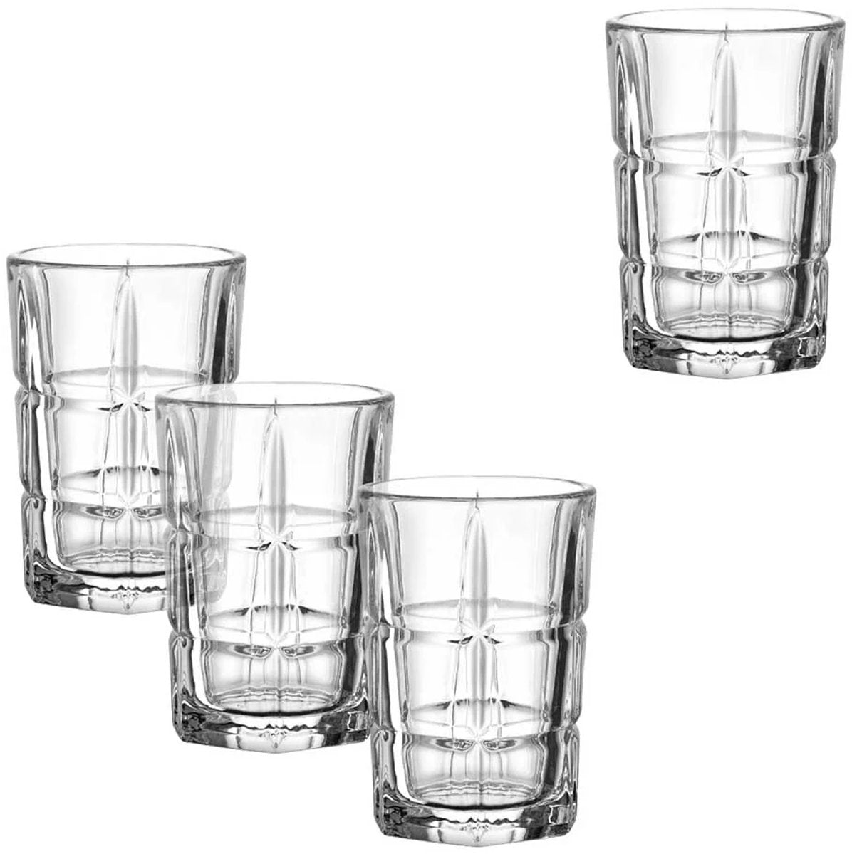 Leonardo spiritii nova shotglas 80ml - sæt 4