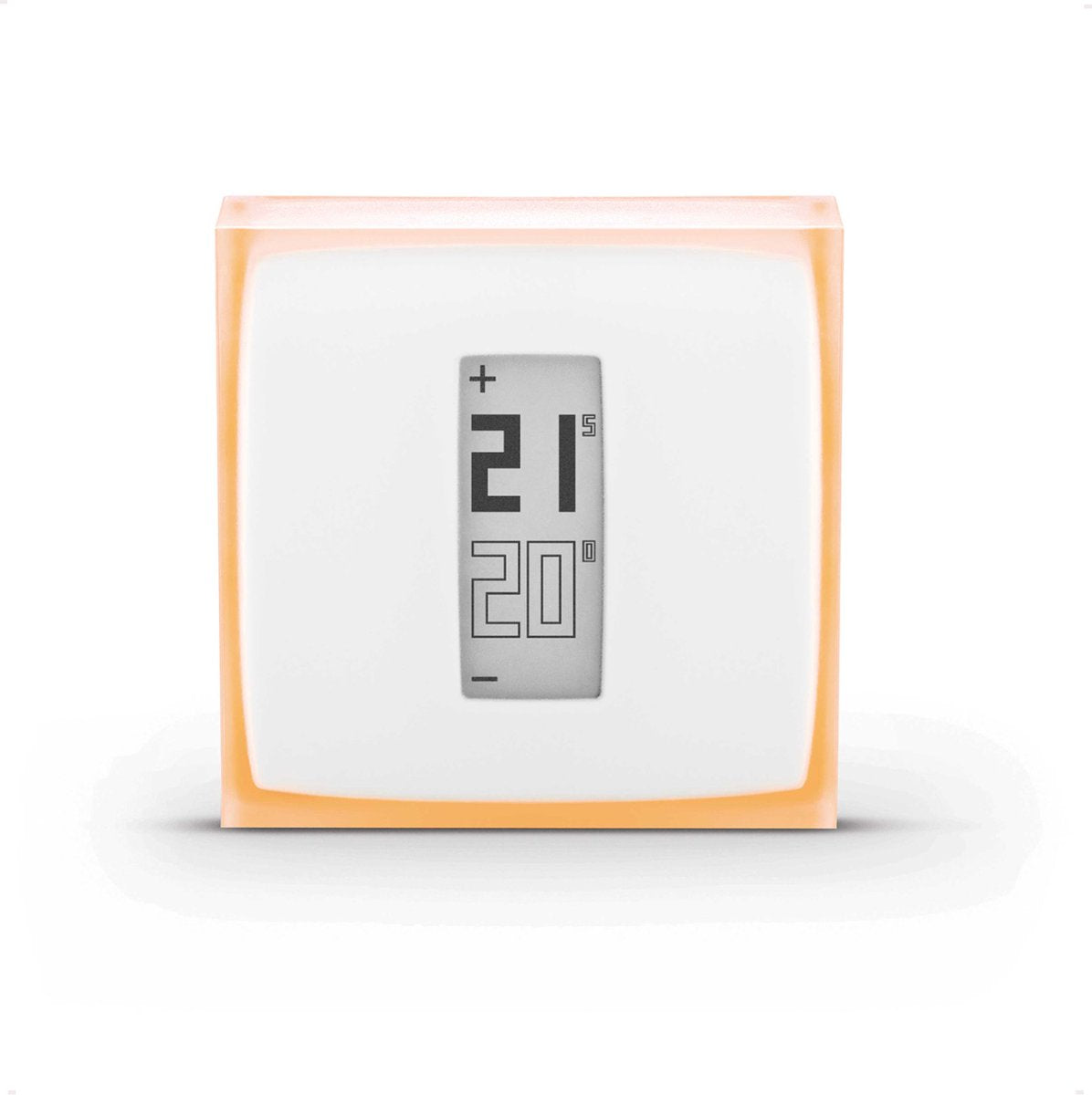 Netatmo smart termostat - smart termostat til centralvarme - fungerer med Google Home, Alexa Apple Home Kit - trådløs - hvid