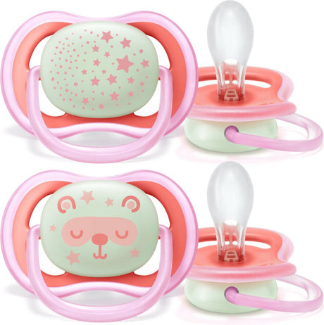 Philips avent - ultra air night - 6 18 måneder - 2 stk - blå - scf376 20