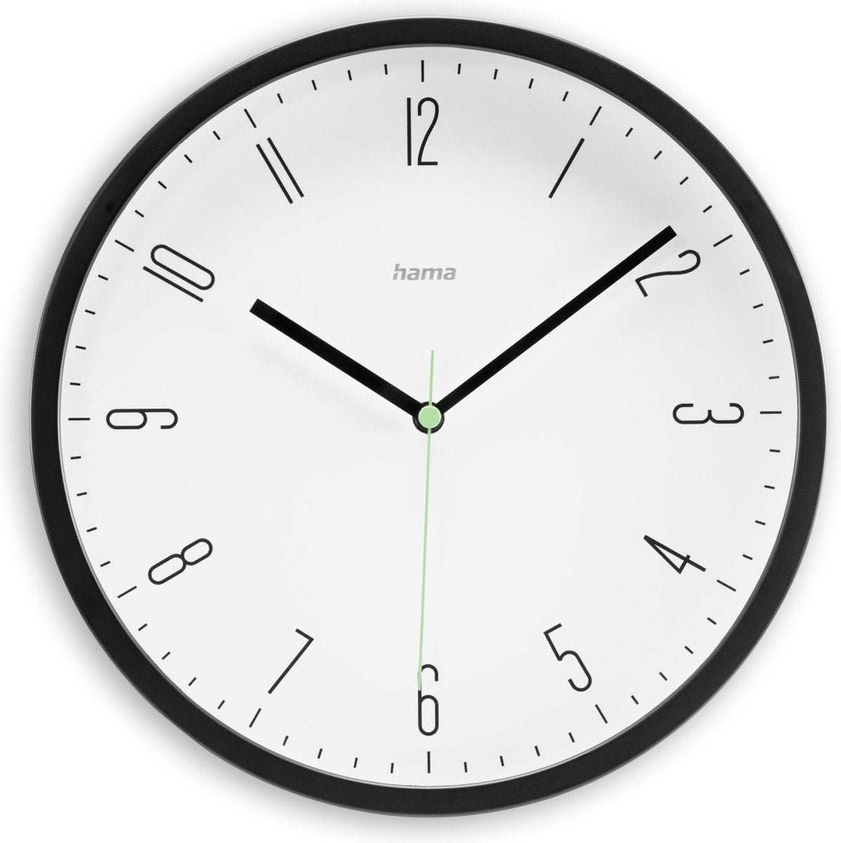 Hama vægur - capri - quartz - analog - sort