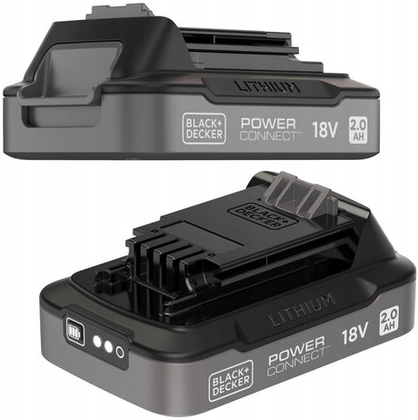 Black+decker tilbehør - 18v li-ion batteri 2,0 ah bdl2018s-xj